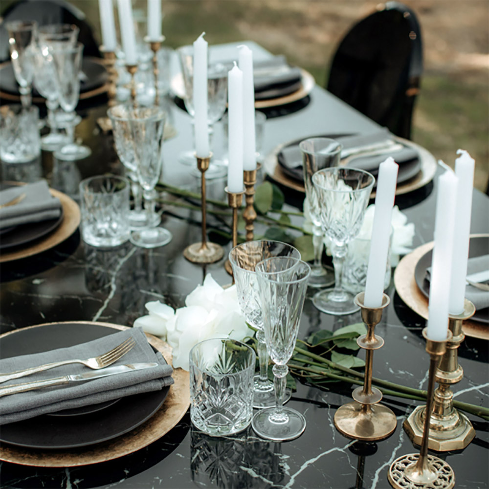 Equipment and Styling Services for Luxury Catering